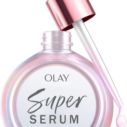 Olay Super Serum, Hydrating Face Serum with Vitamin C, Niacinamide, Collagen Peptide, Anti-Ageing & Brightening Skincare for a Youthful Glow, 30ml