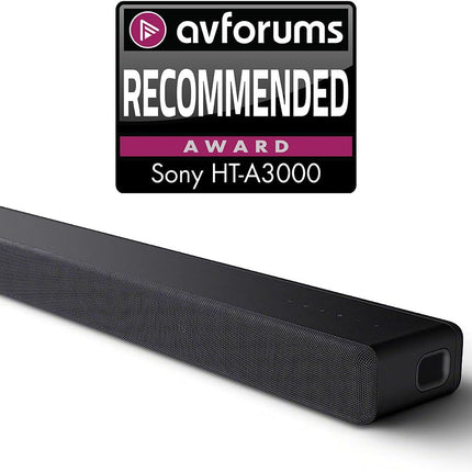 Sony HT-A3000 3.1 ch Dolby Atmos Soundbar for TV, with built-in subwoofer, 360 Spatial Sound Mapping, works with Alexa and Google Assistant