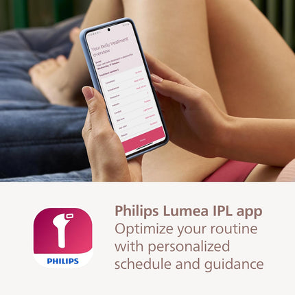 Philips Lumea 8000 Series IPL Hair Removal Device - Laser Hair Removal Alternative, SenseIQ Technology, 4 Attachments for Body, Face, Bikini and Underarms, Satin Compact Pen Trimmer, Model BRI949/00